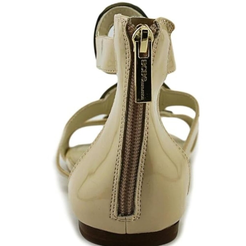 Bcbgeneration Faroh Embellished Sandals Nude Blus… - image 3